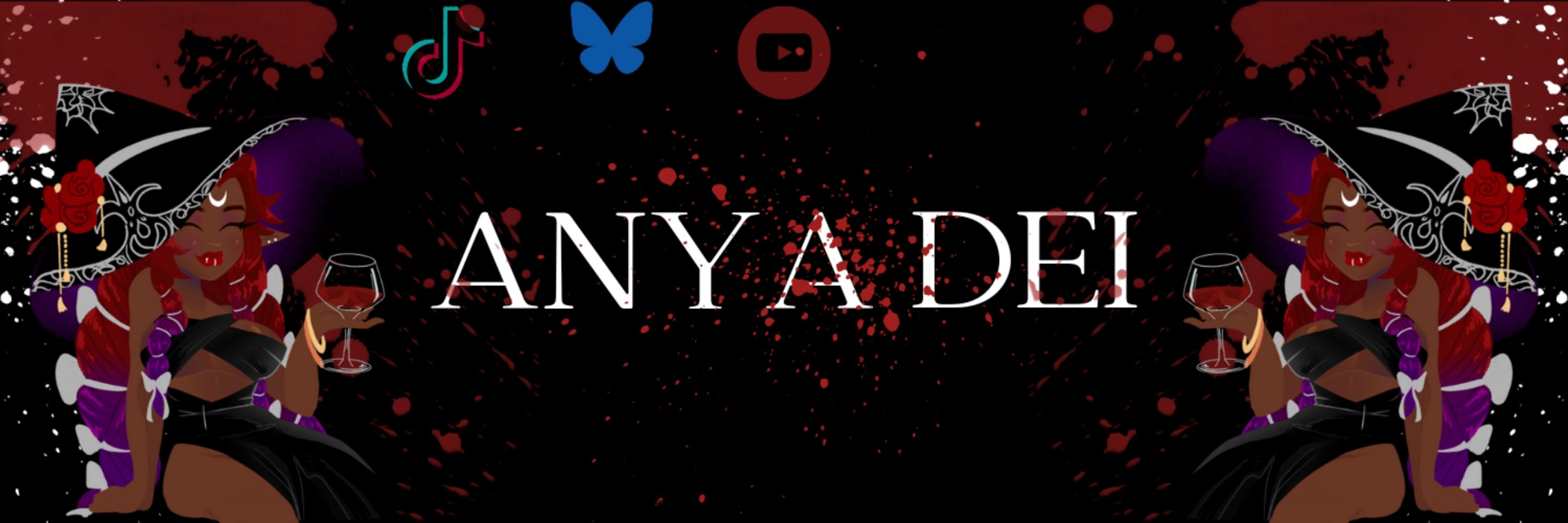 Anya Dei🌙⛓️ - Comms Open - Deity Vamp Queen Vtuber