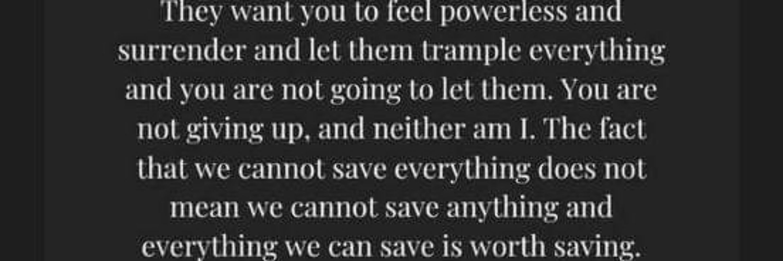 The best way out is always through.