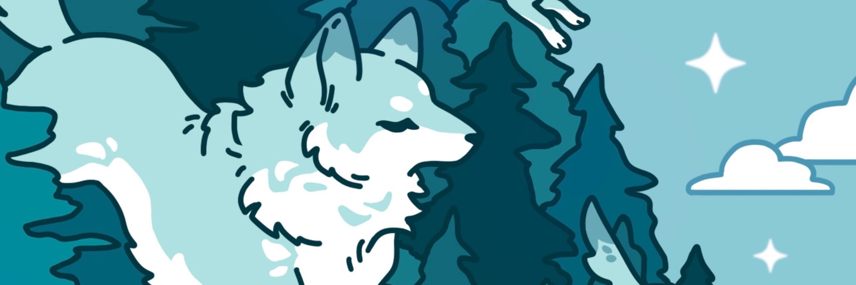 SleepingWolvesArt