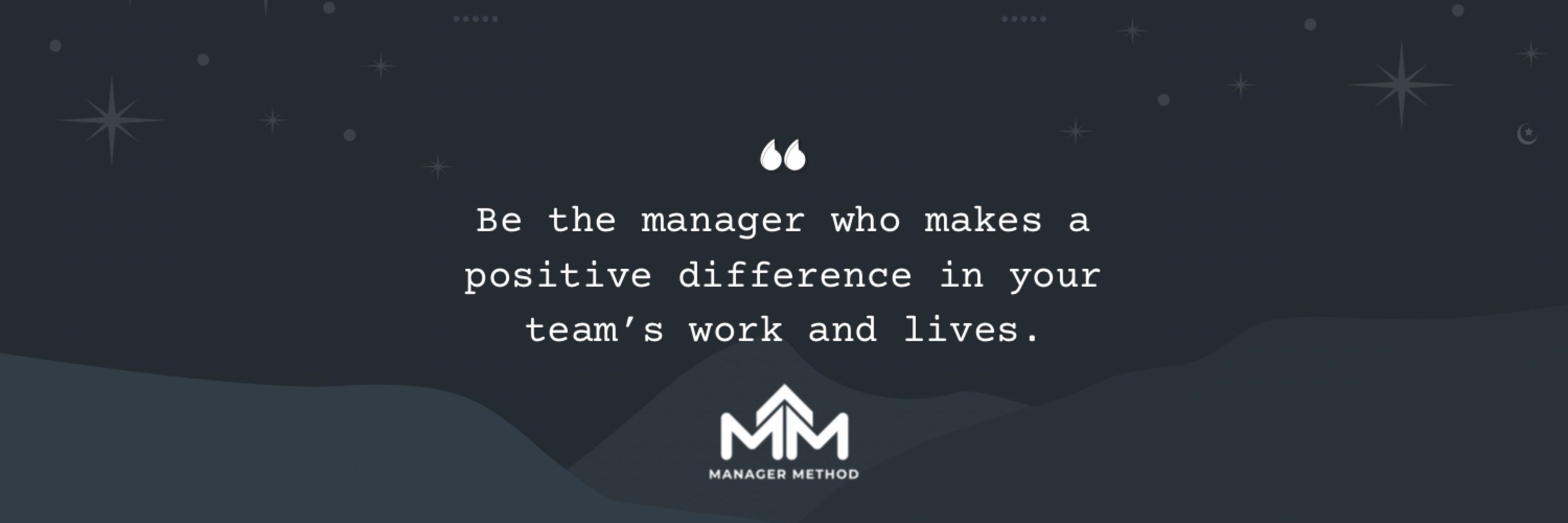 Manager Method