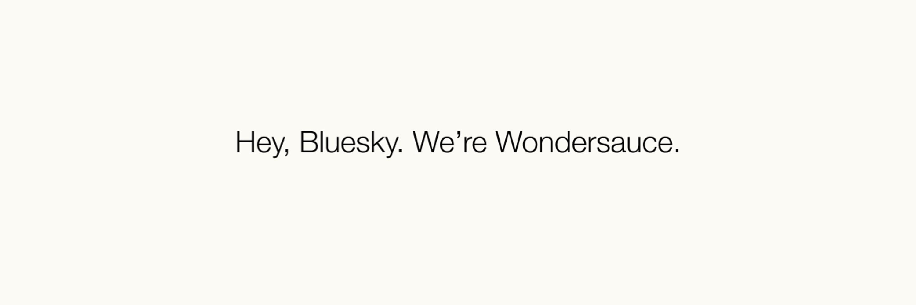 Wondersauce
