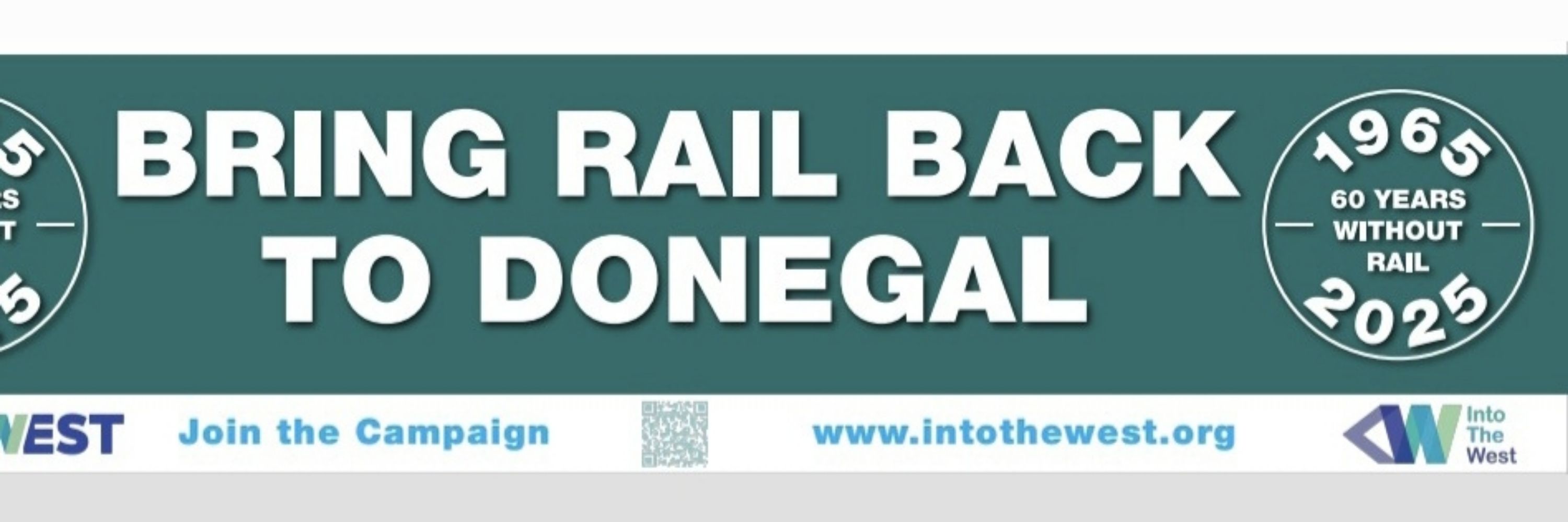 'Into the West' - Rail Campaign