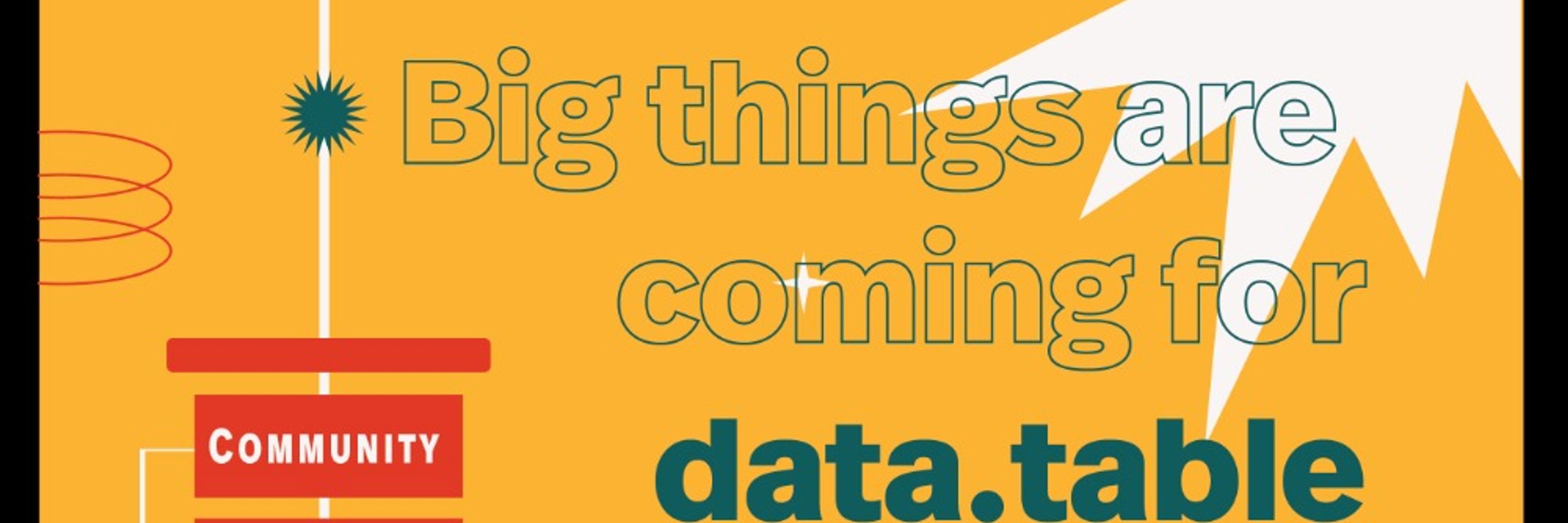 data.table Community Team