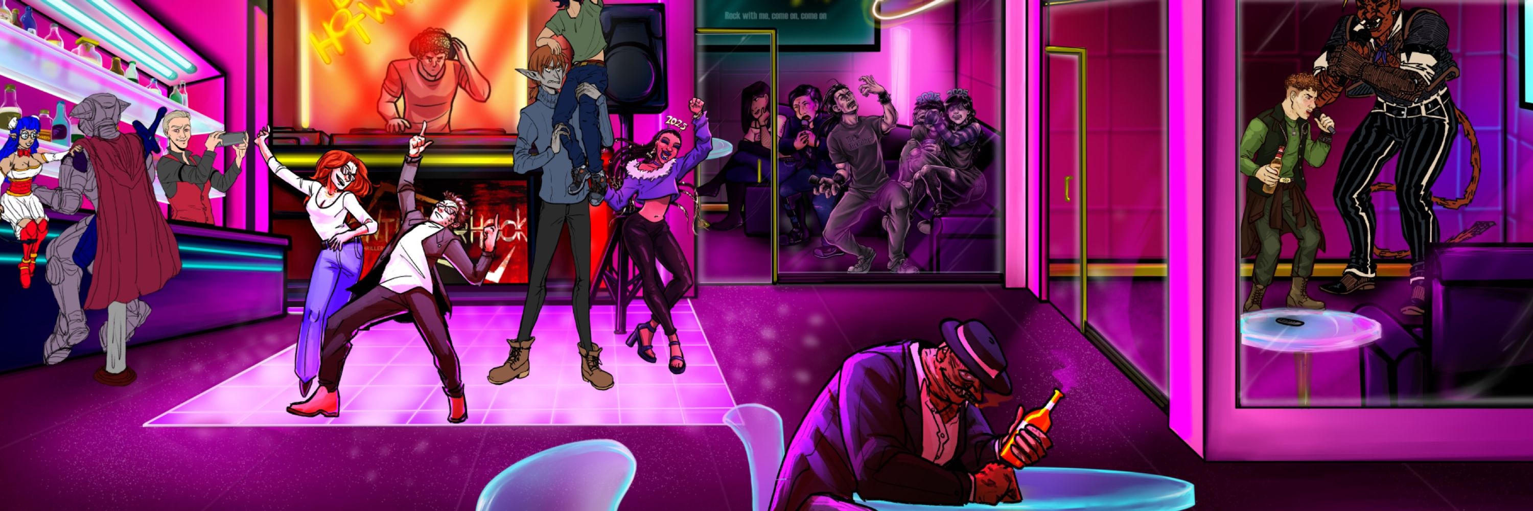 Ontenterhook: A Thrillerish Comic Collective