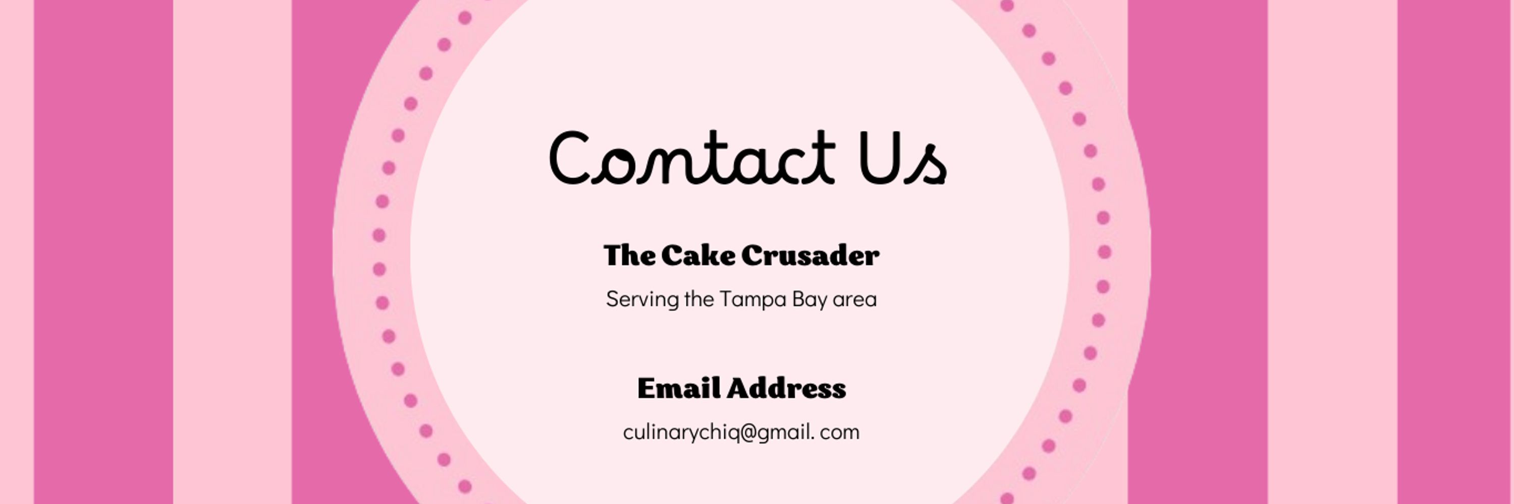 The Cake Crusader