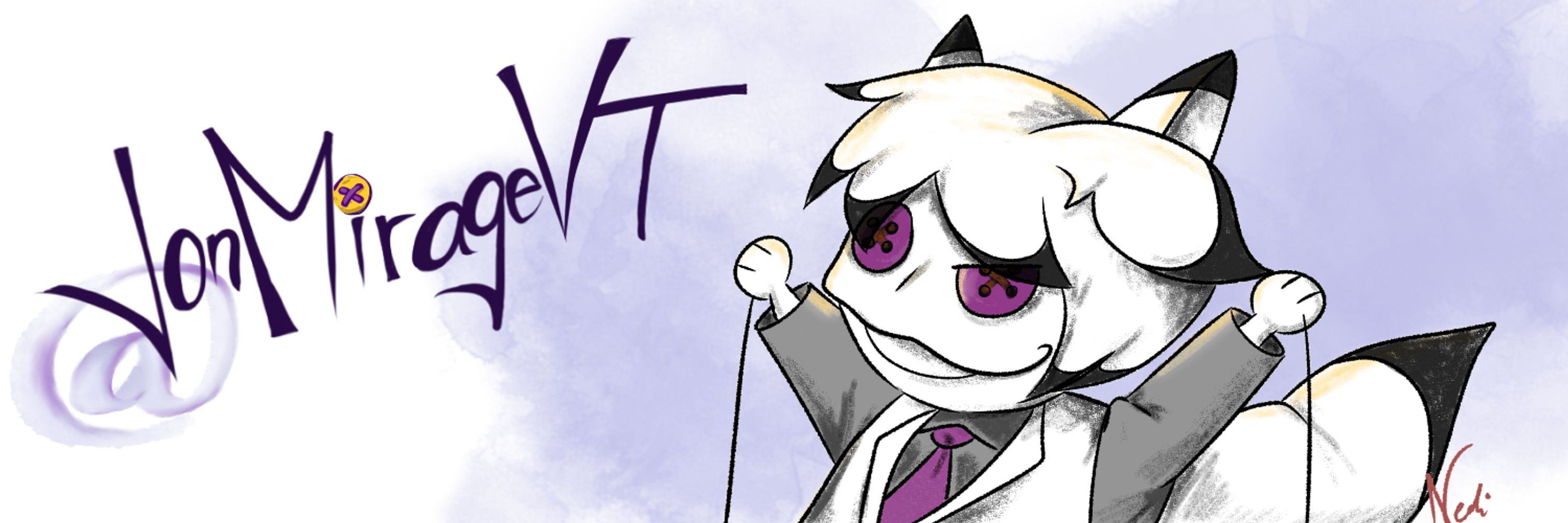 Jon Mirage | Arctic Fo... Kitsune VTuber (Phase 1: PNGtuber)