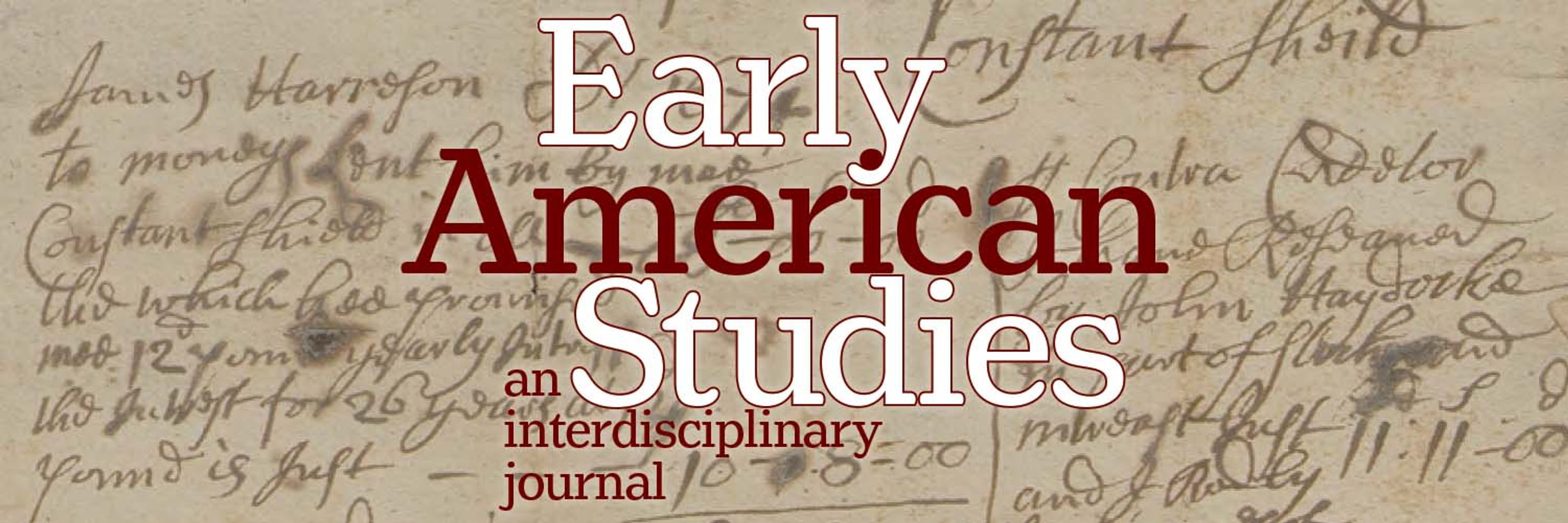 Early American Studies