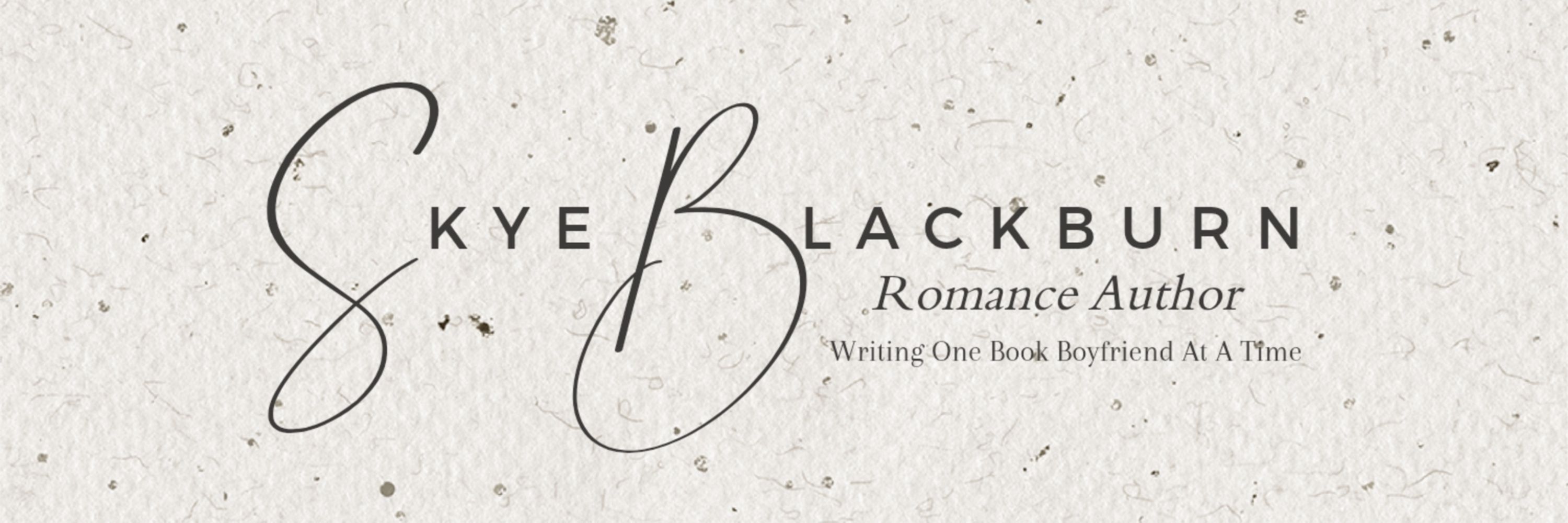 SKYE BLACKBURN AUTHOR