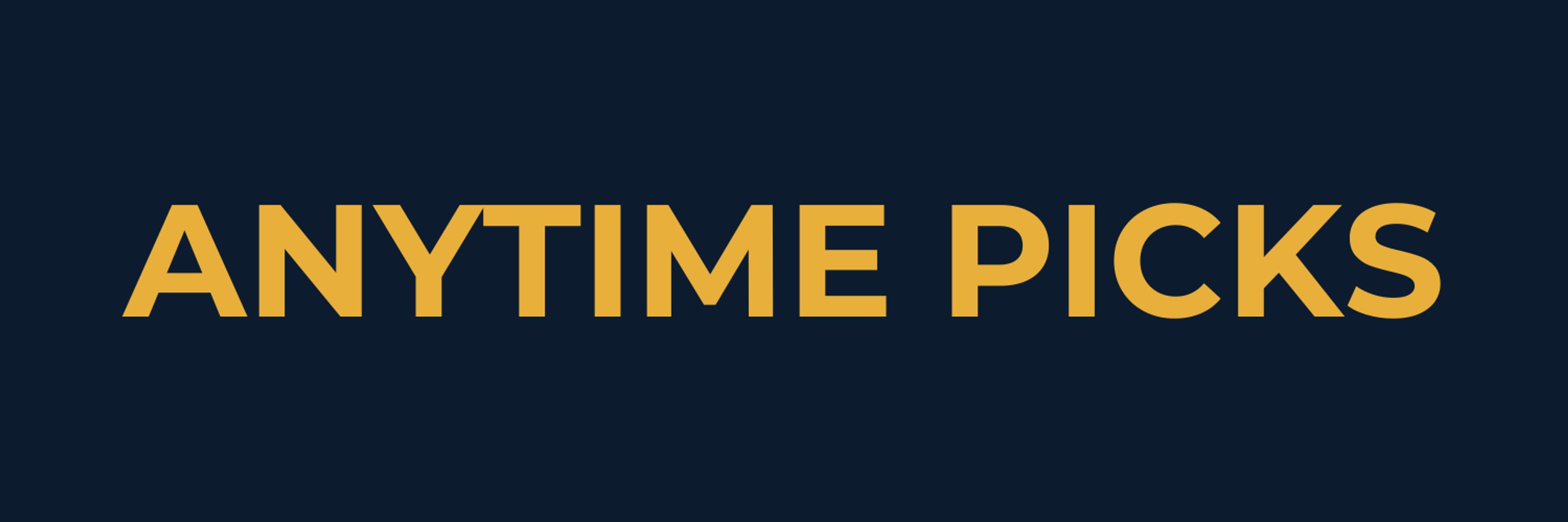 Anytime Picks ⚽📈