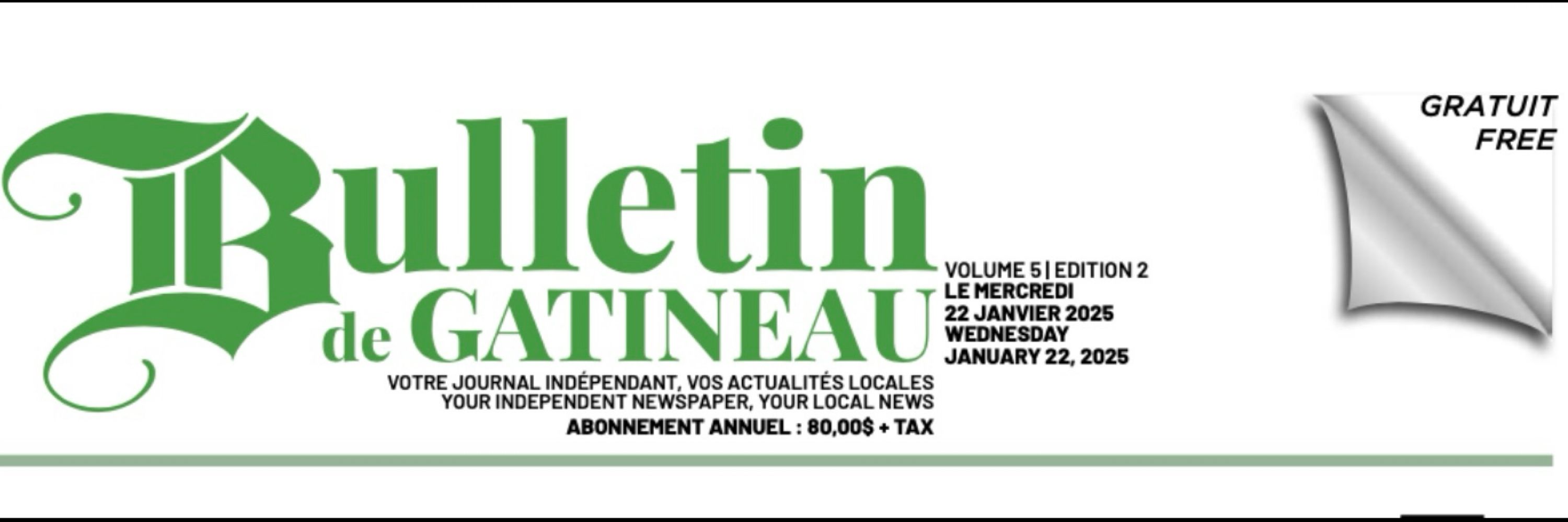 Bulletin de Gatineau | Gatineau Bulletin
