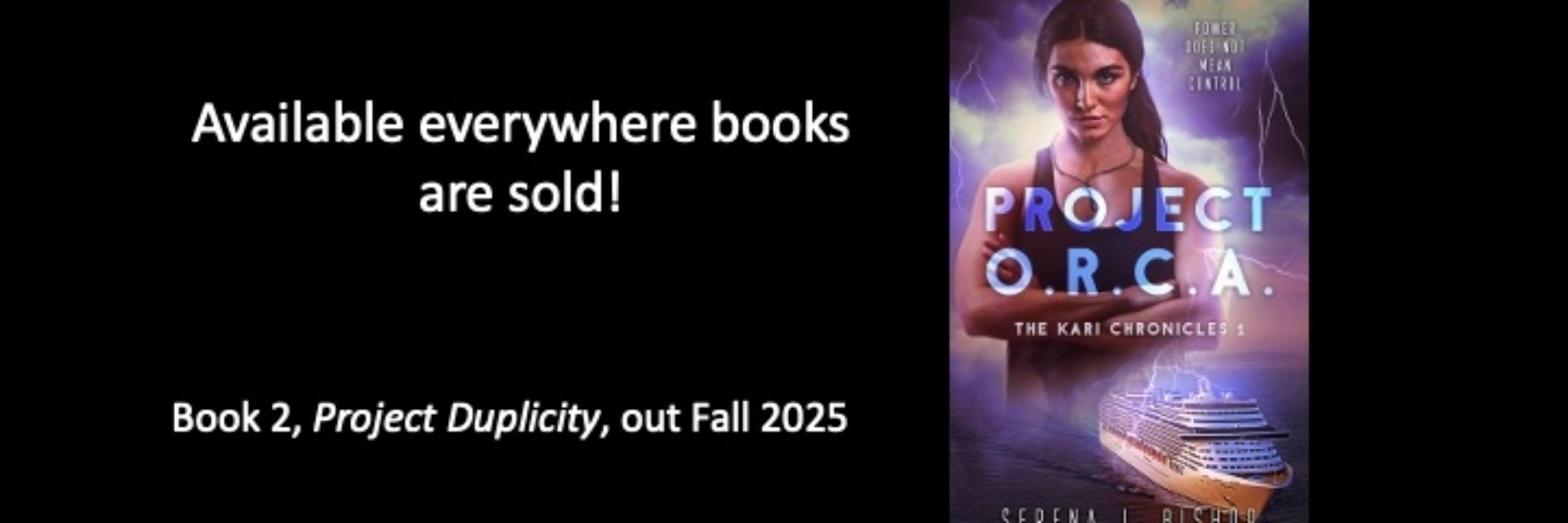 Serena J. Bishop - Author, Narrator, & not Snappy Dresser