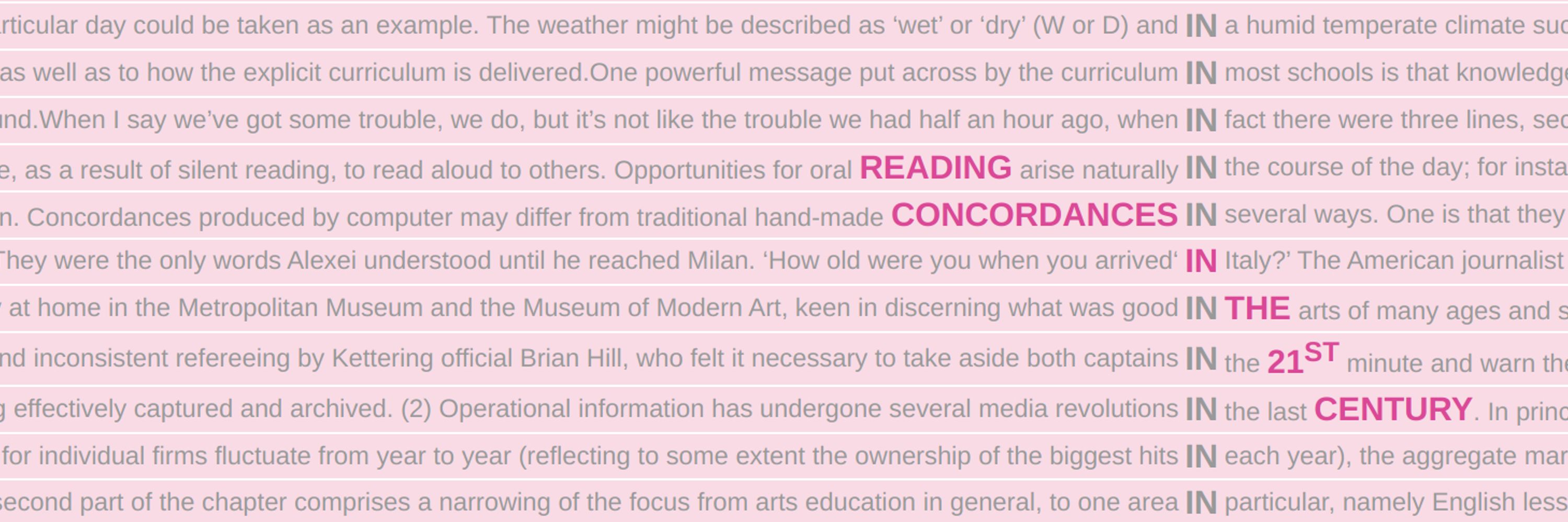 Reading Concordances in the 21st Century (RC21)