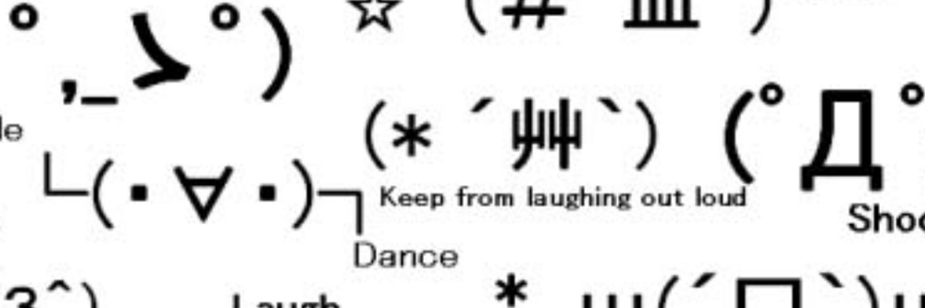 Todos los emoticons Japoneses que quieras! *:.｡. o(≧w≦)o .｡.:* 