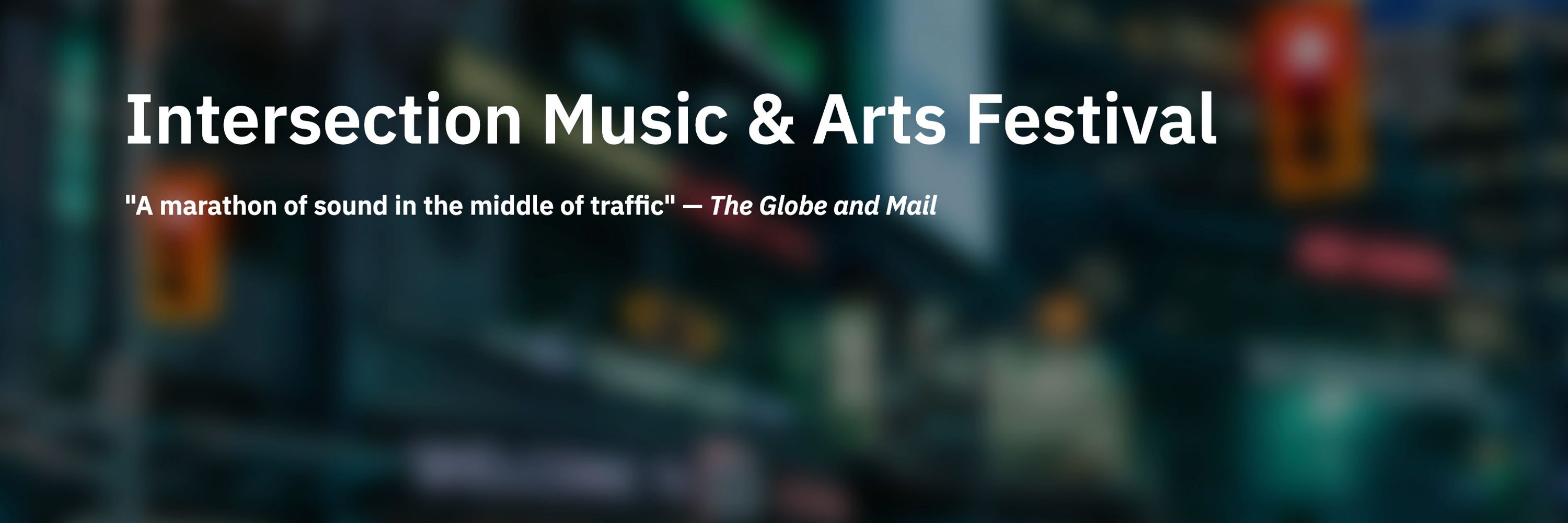 Intersection Music & Arts Festival