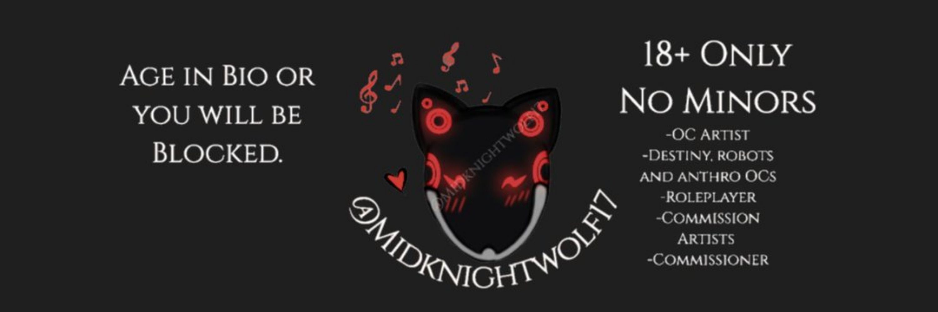Midknightwolf17 🔞 (AGE IN BIO OR YOU WILL BE BLOCKED)