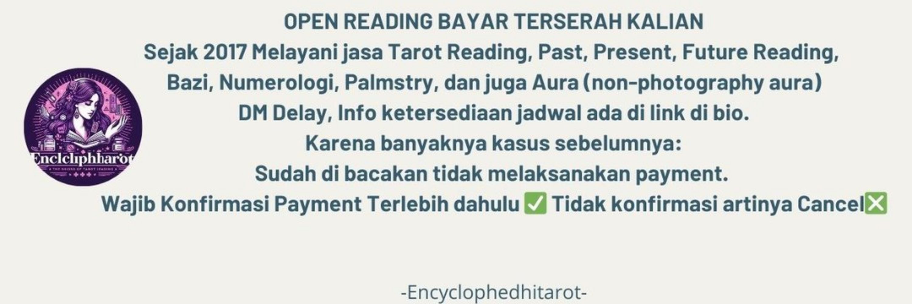 Encyclophedhitarot✝️🏳️‍🌈🔮|Tarot Counselor✨
