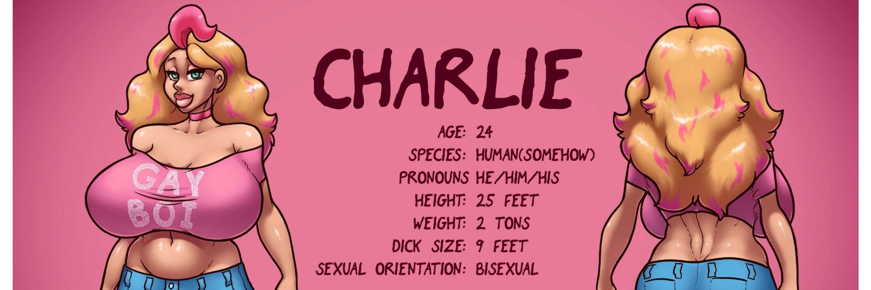 Charlie 🔞 giant bustyboy CEO