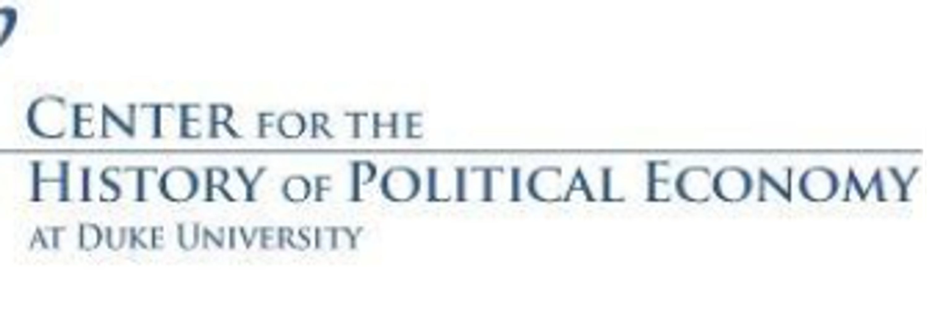 Center for the History of Political Economy