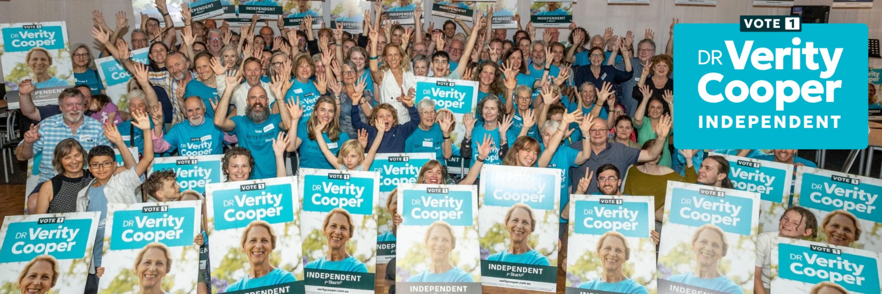 Dr Verity Cooper for Sturt