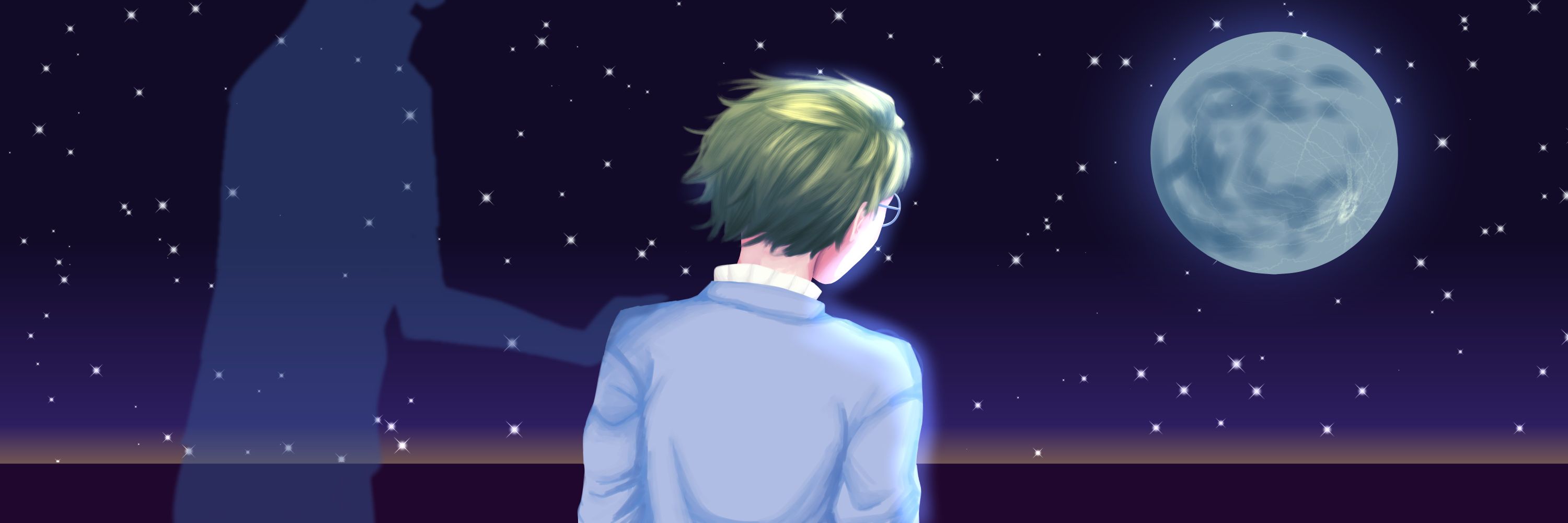Watch the stars with me, will you?