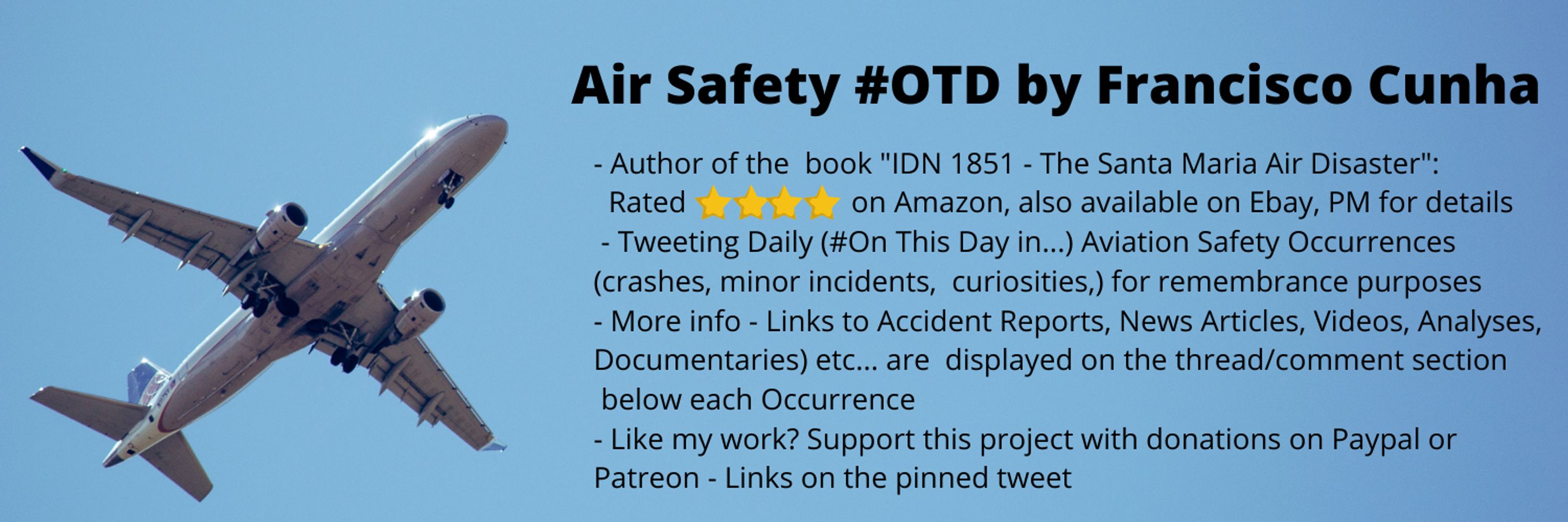 AirSafety #OTD by Francisco Cunha 