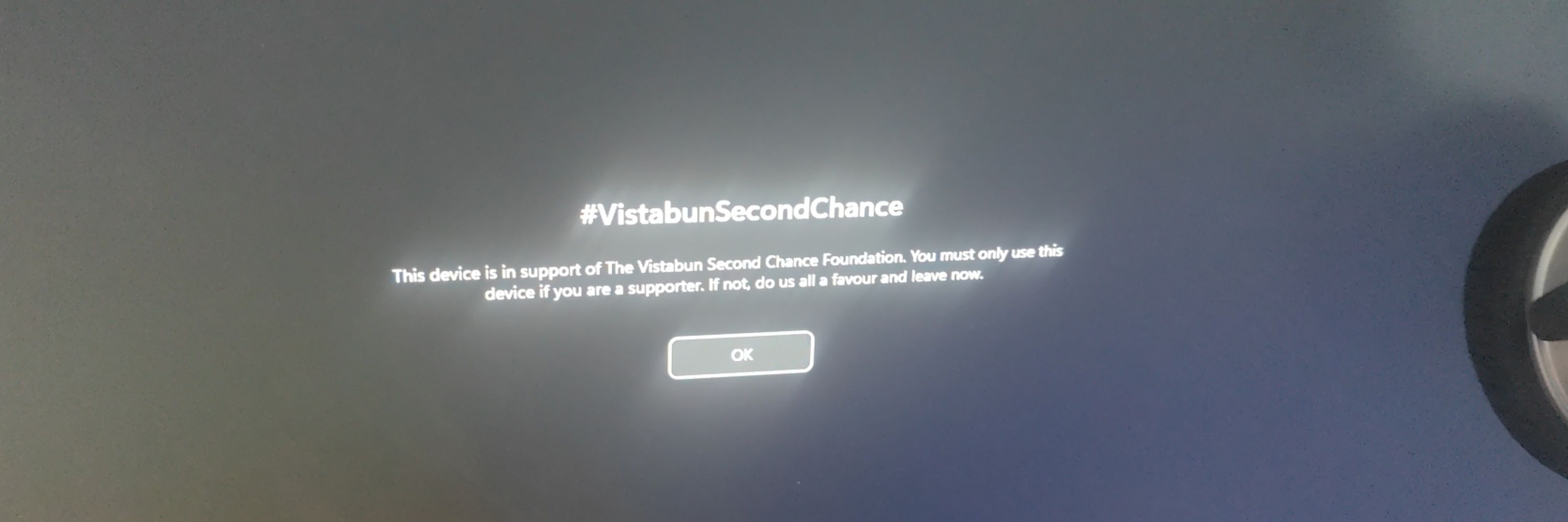 #VistabunSecondChance