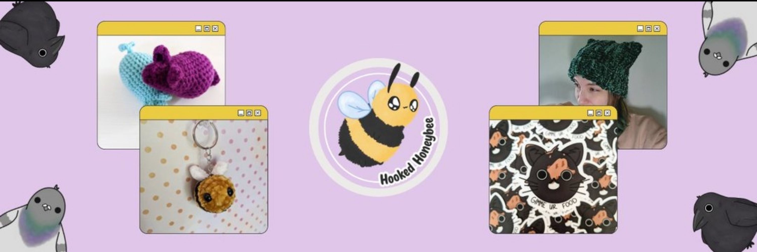 Hooked Honeybee 🐝