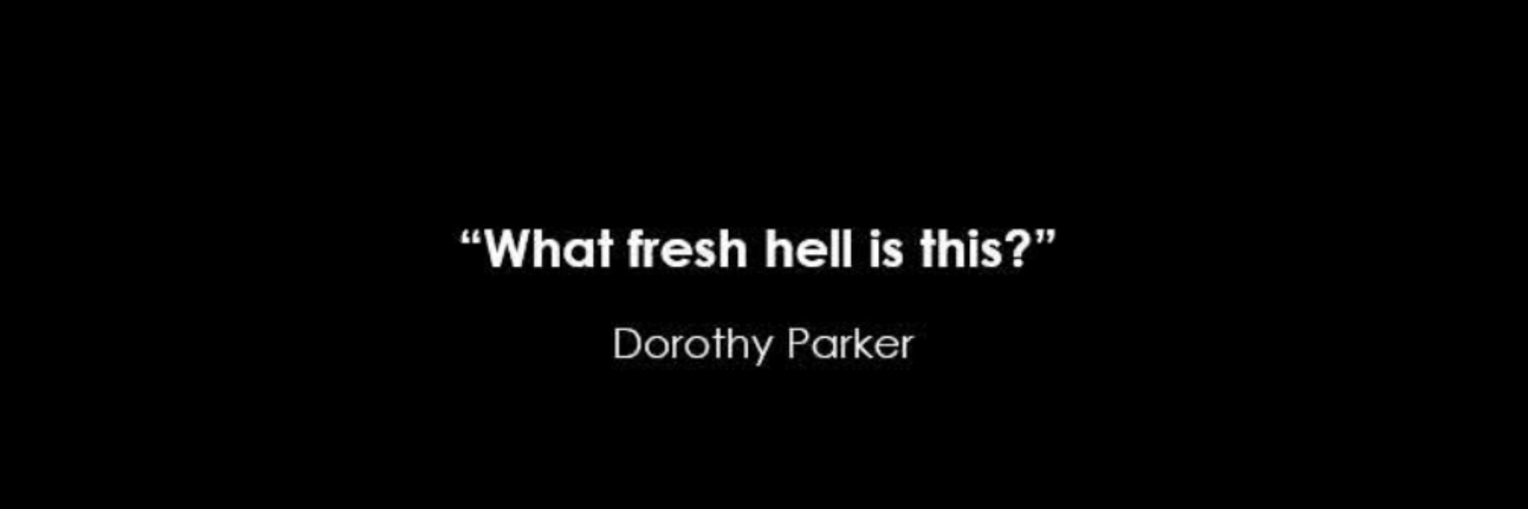 🍸Friend of Dorothy Parker🍸