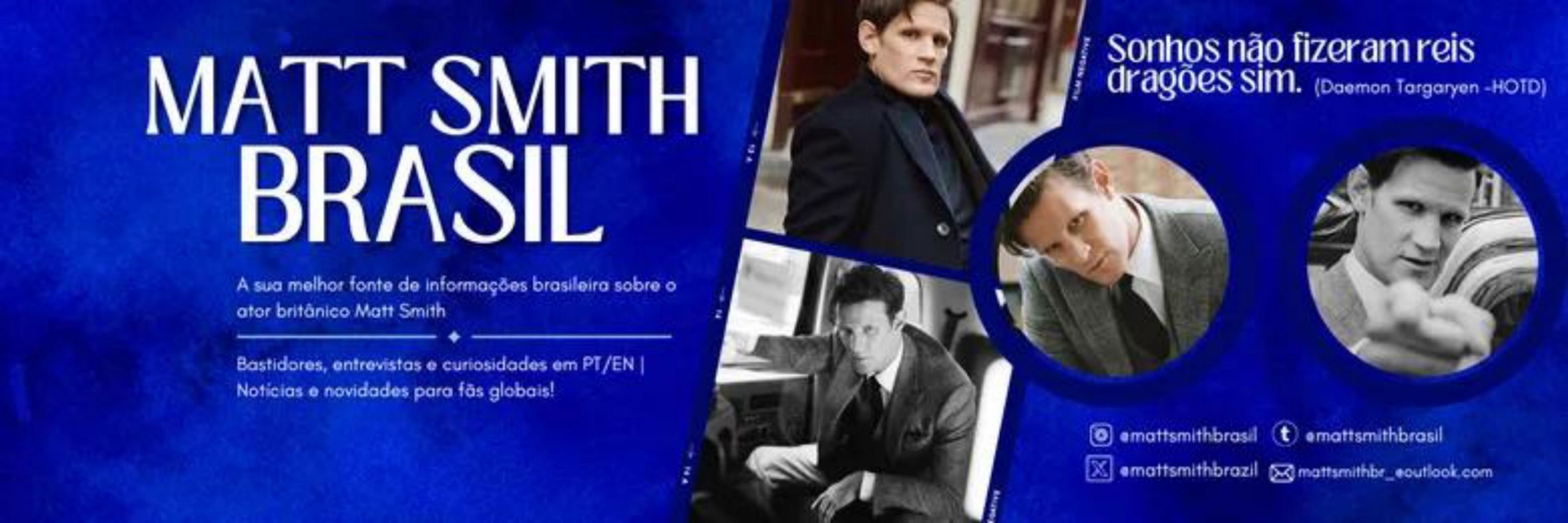 Matt Smith Brasil 🇧🇷