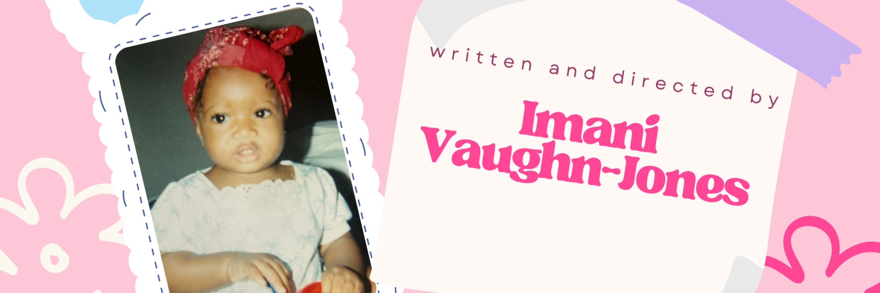 Imani Vaughn-Jones is WRITING A SERIES