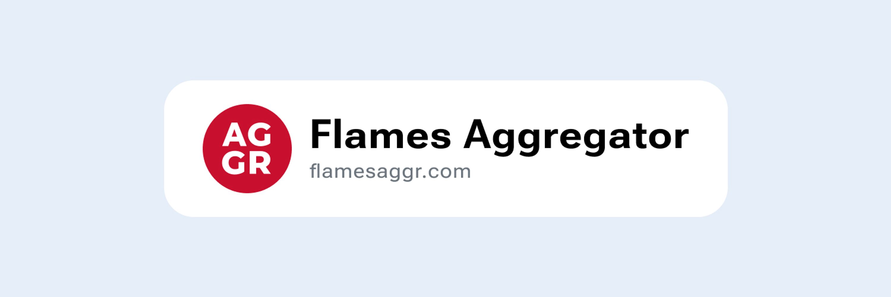 Flames Aggregator