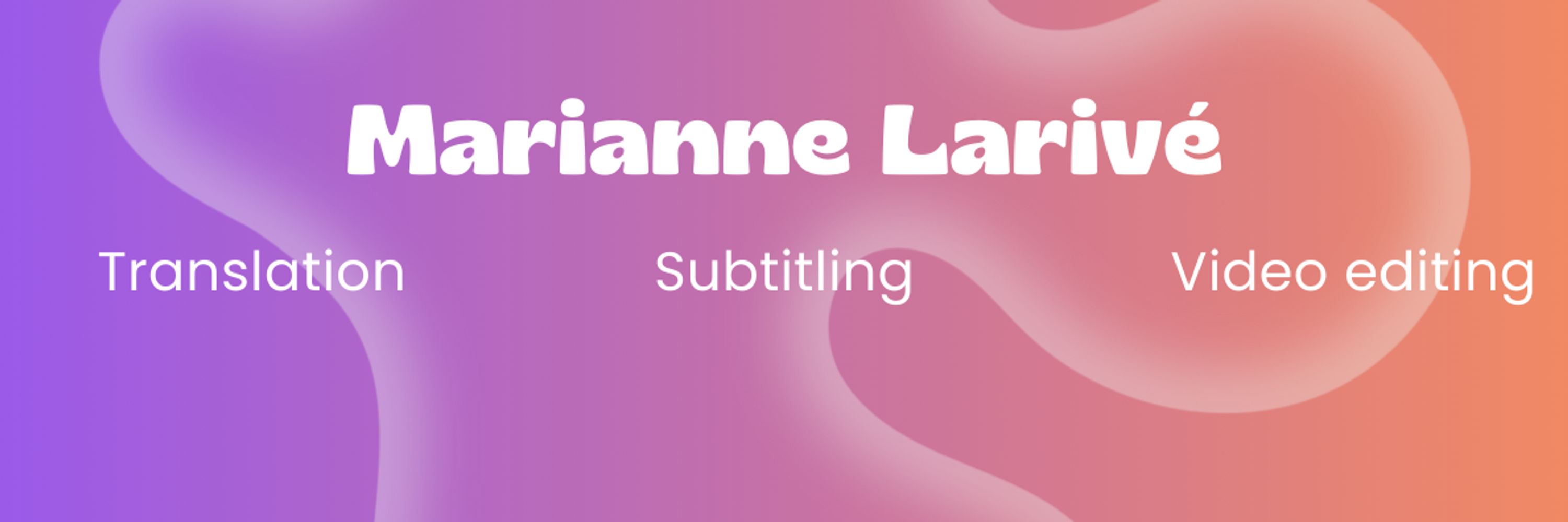 Marianne Larivé - French game translator