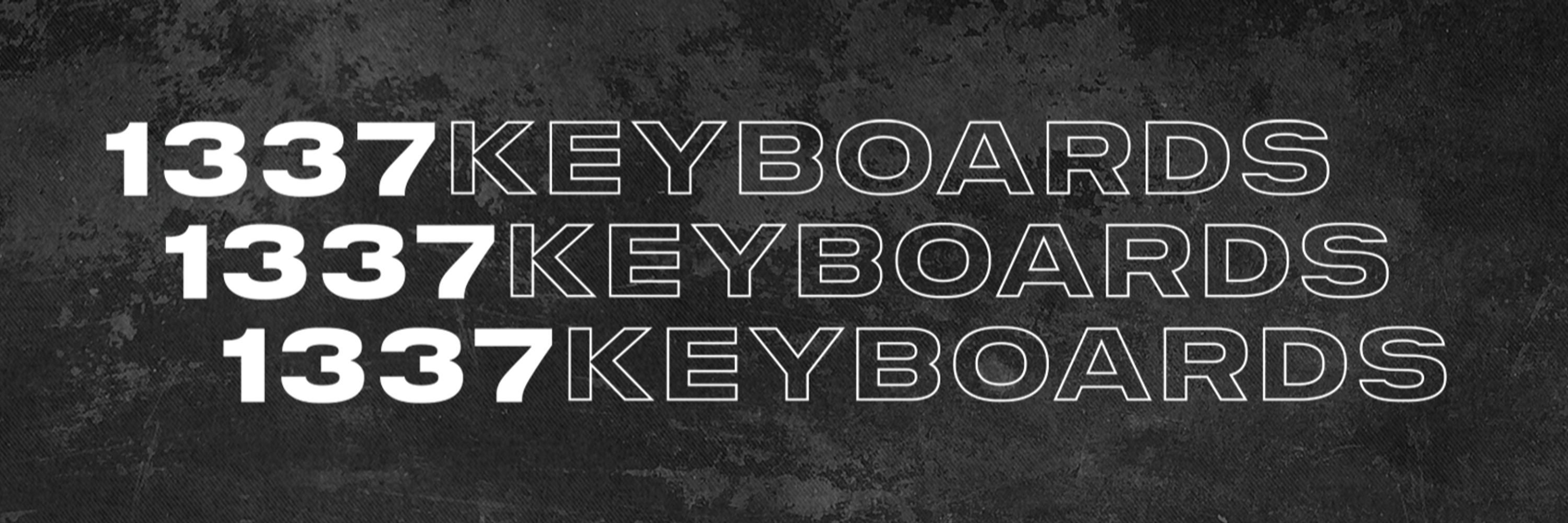 1337 Keyboards ⌨️