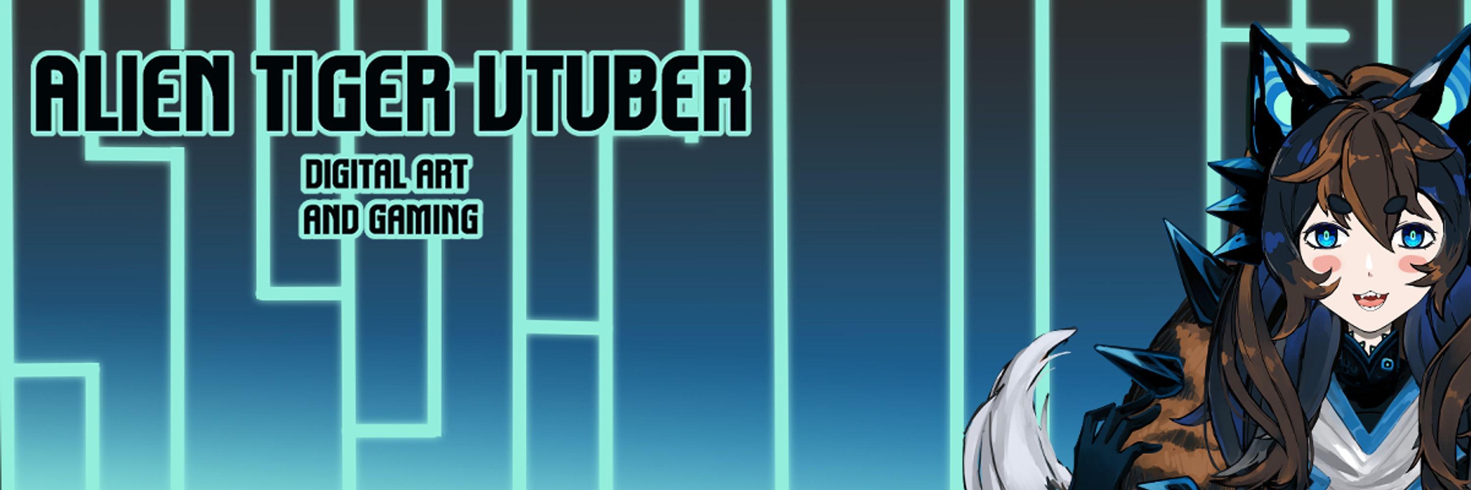 Rica - Alien Tiger Vtuber