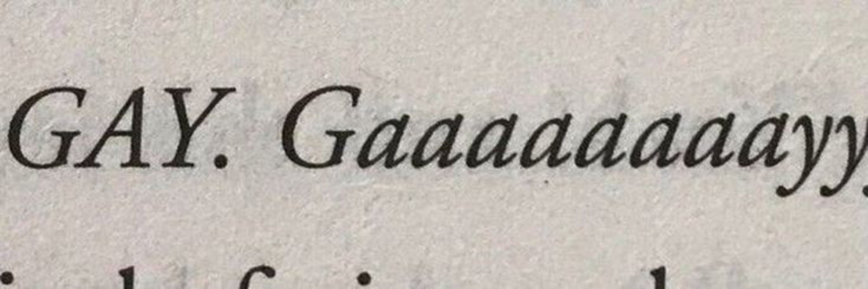 — Gab's!