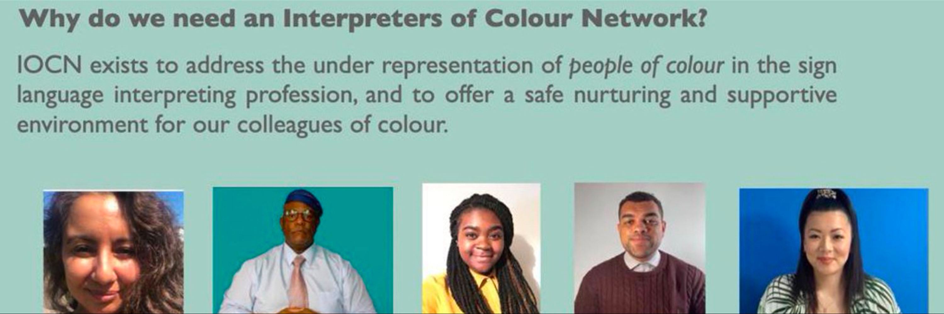 Interpreters of colour network 