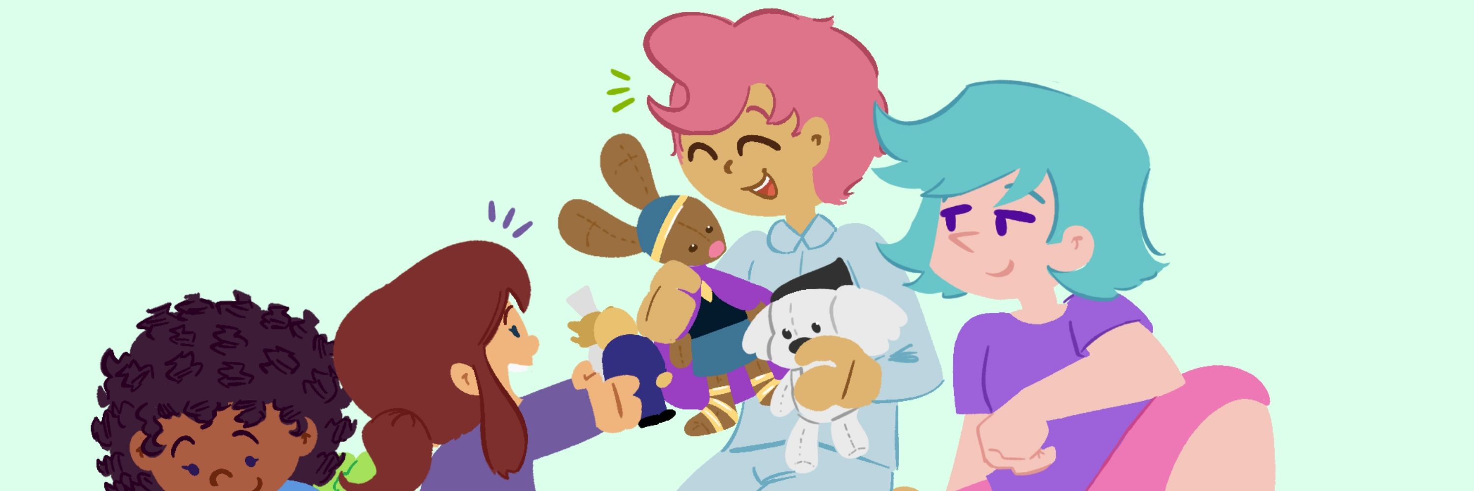 madeline @ home! 🏳️‍⚧️🐣