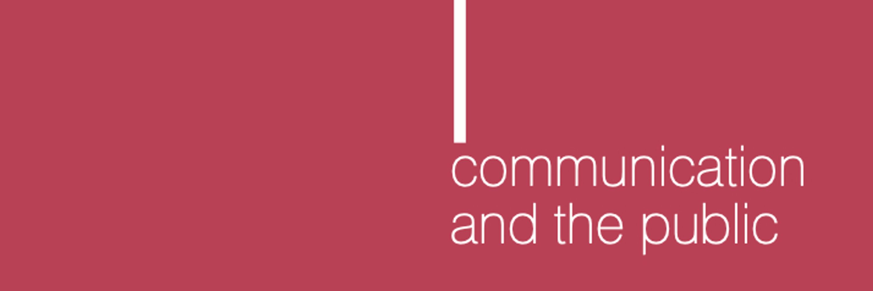 Communication and the Public