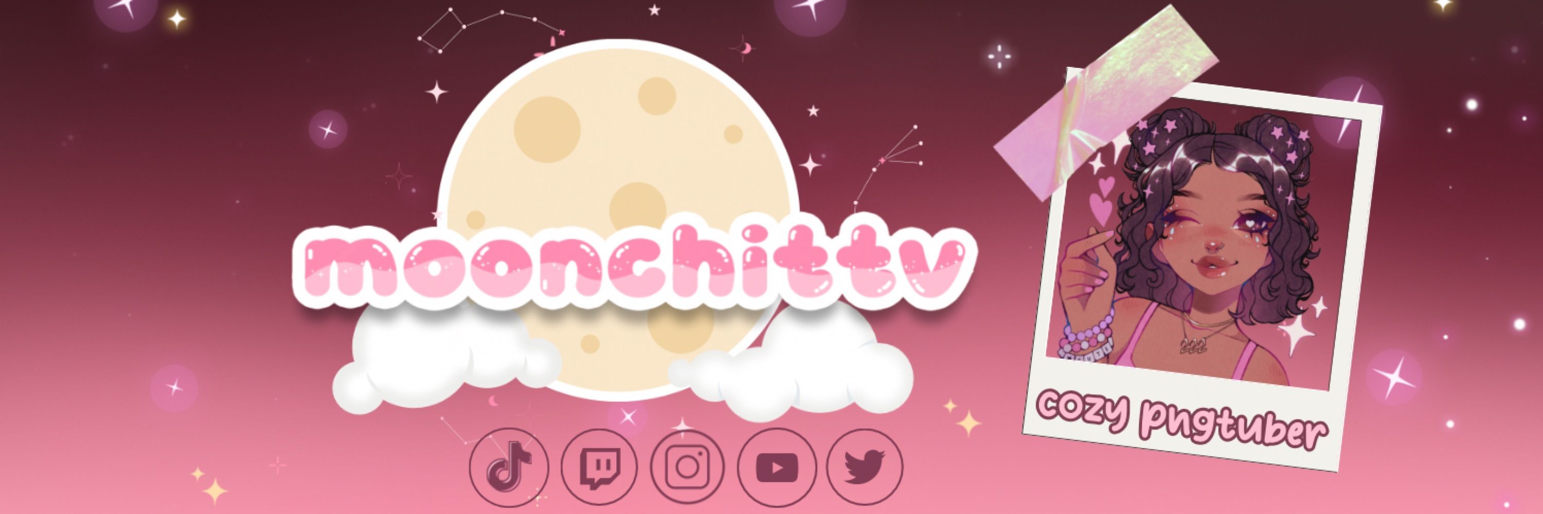 ˗ˏˋ moonchi 💫🎀 cozy streamer ˎˊ˗