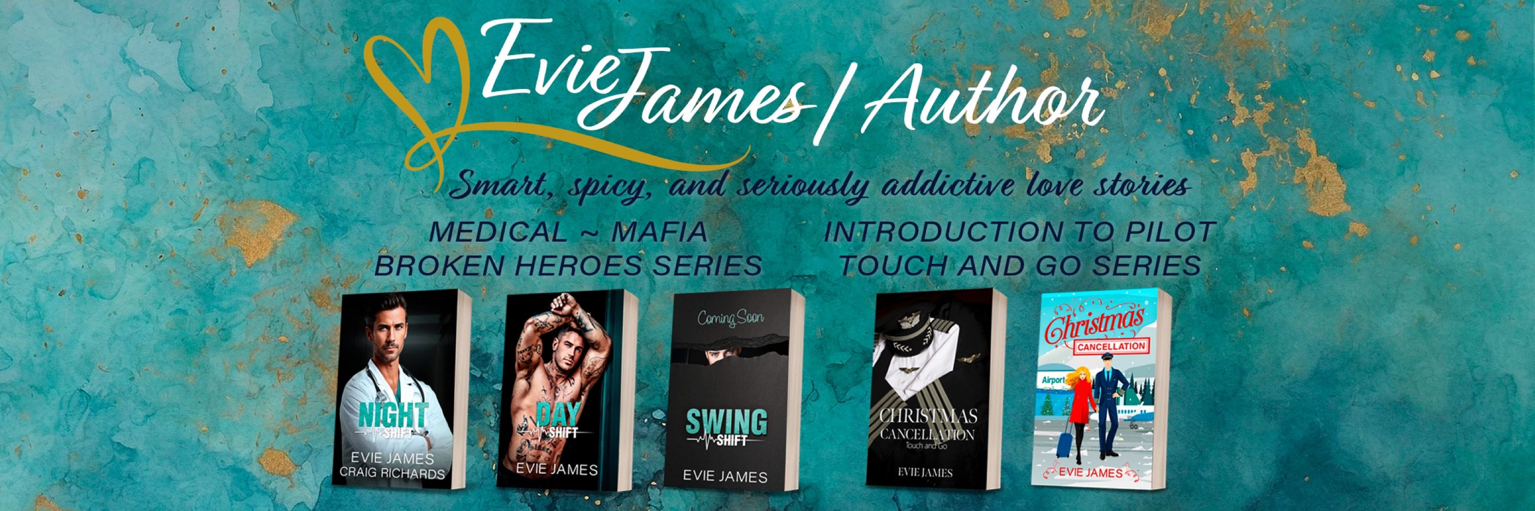 Evie James | Romance Author
