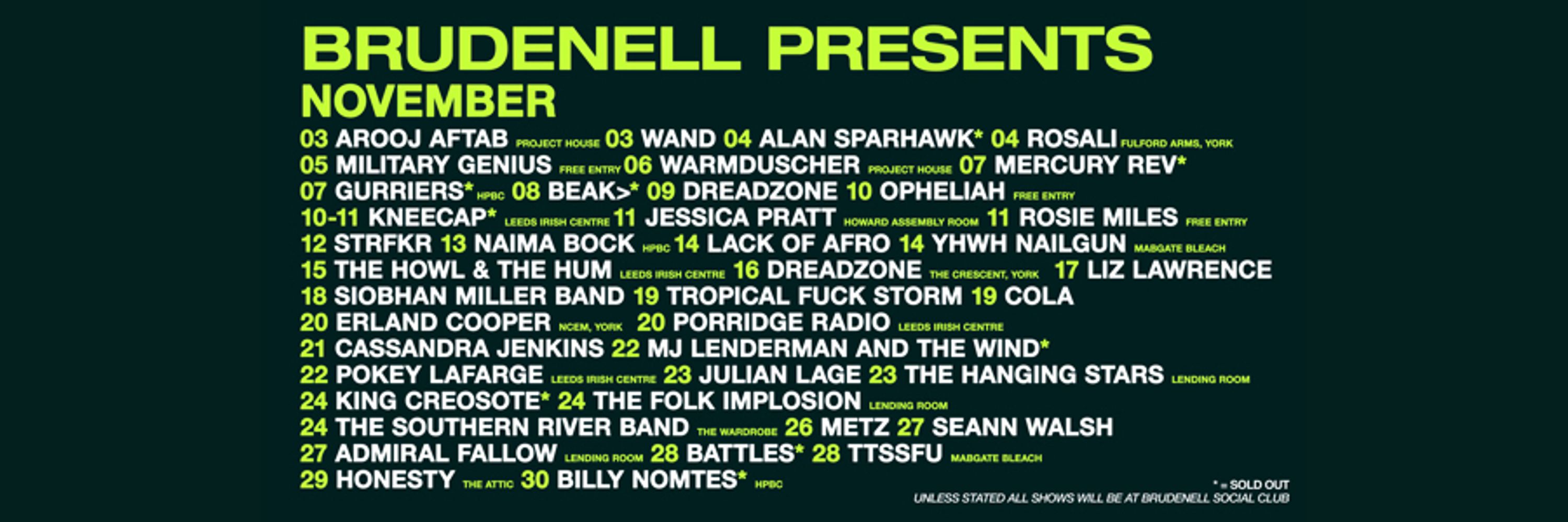 Brudenell Presents