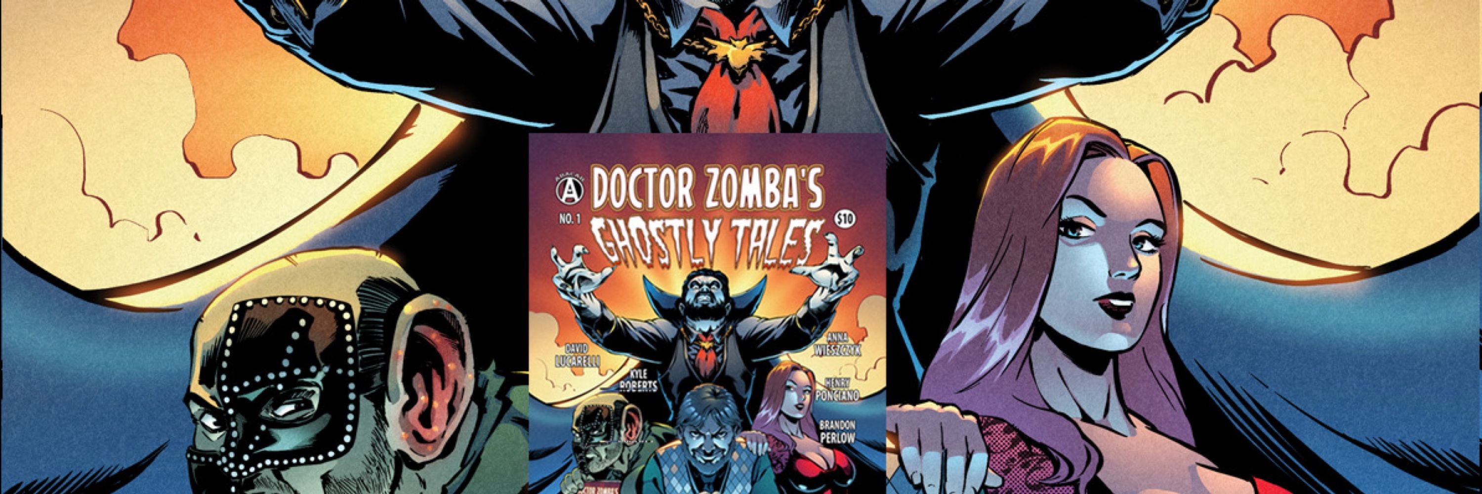 David Lucarelli Doctor Zomba’s Ghostly Tales