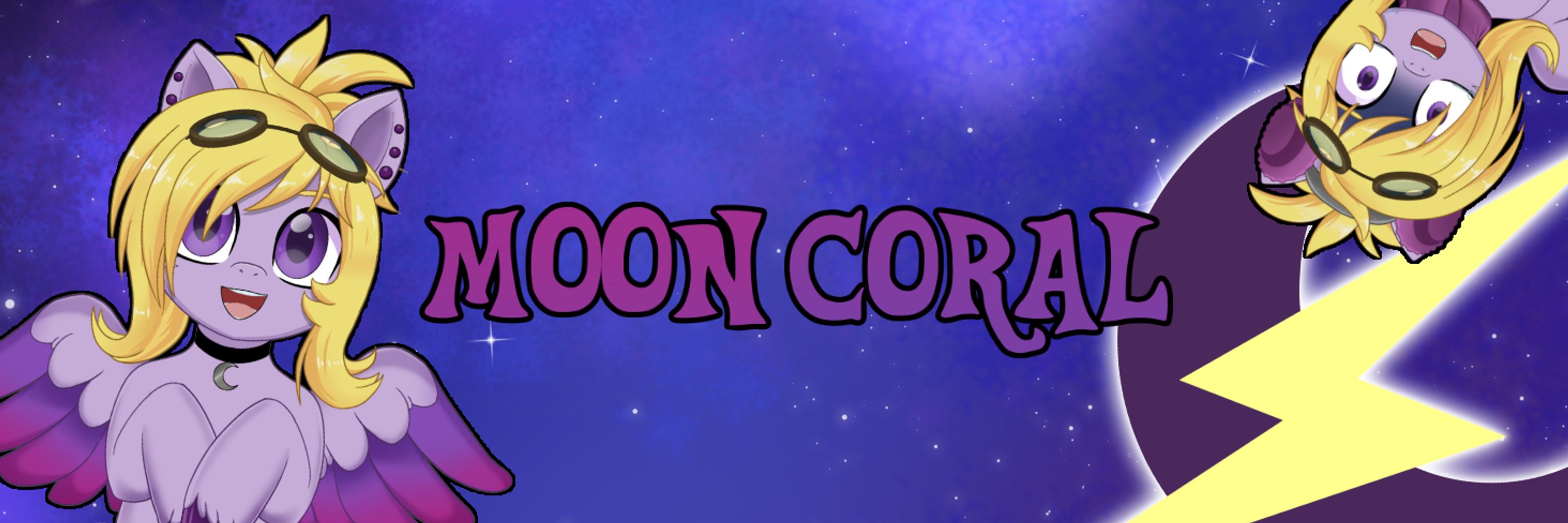 Moon Coral 🌙⚡ Pony Vtuber