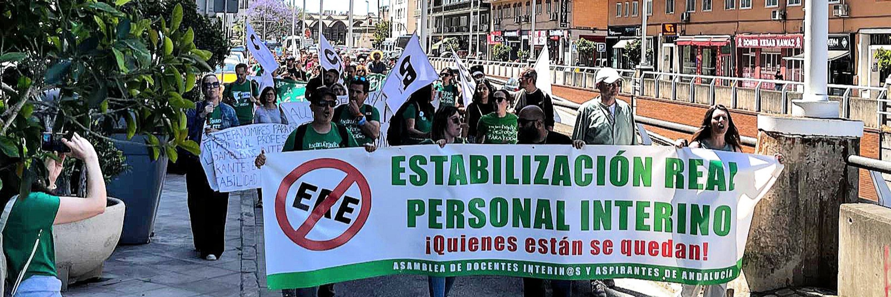 Asamblea de Interinas y aspirantes de Andalucía 