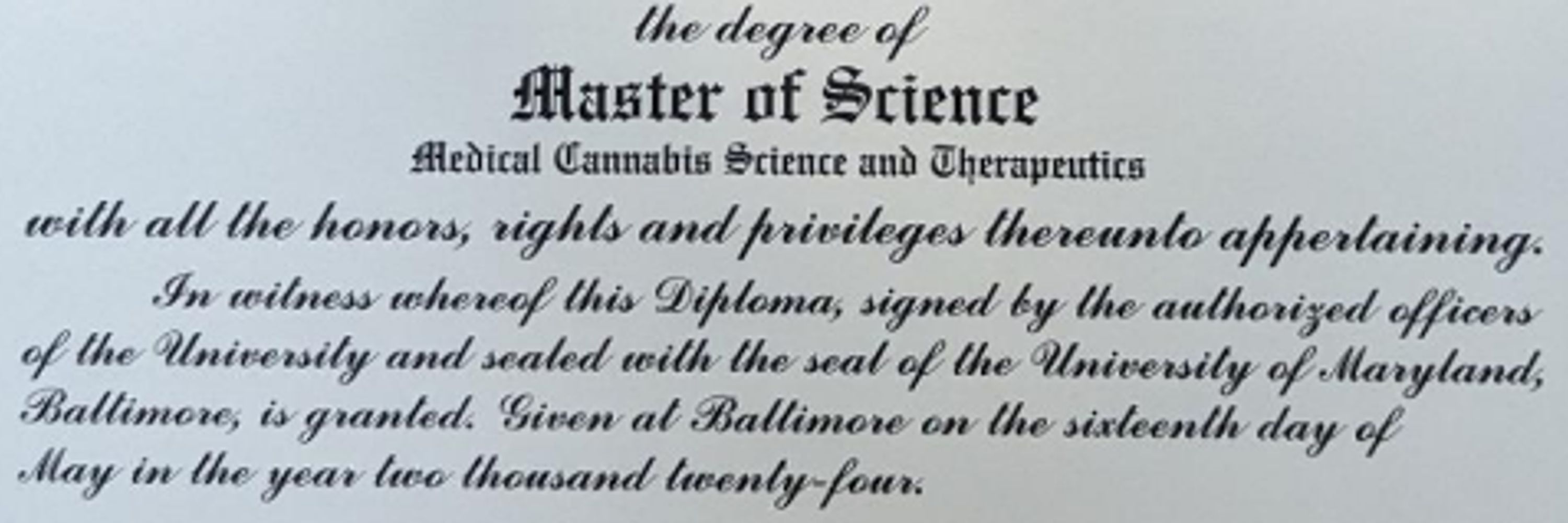 Chronic Considerations