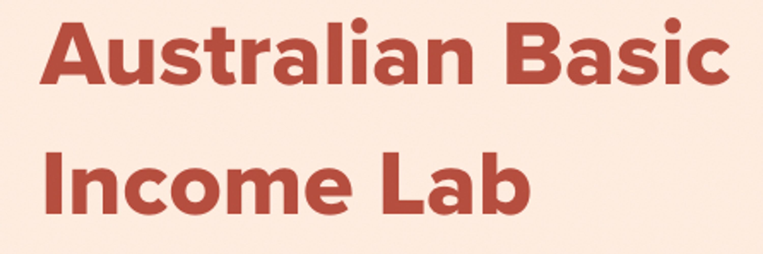 Australian Basic Income Lab