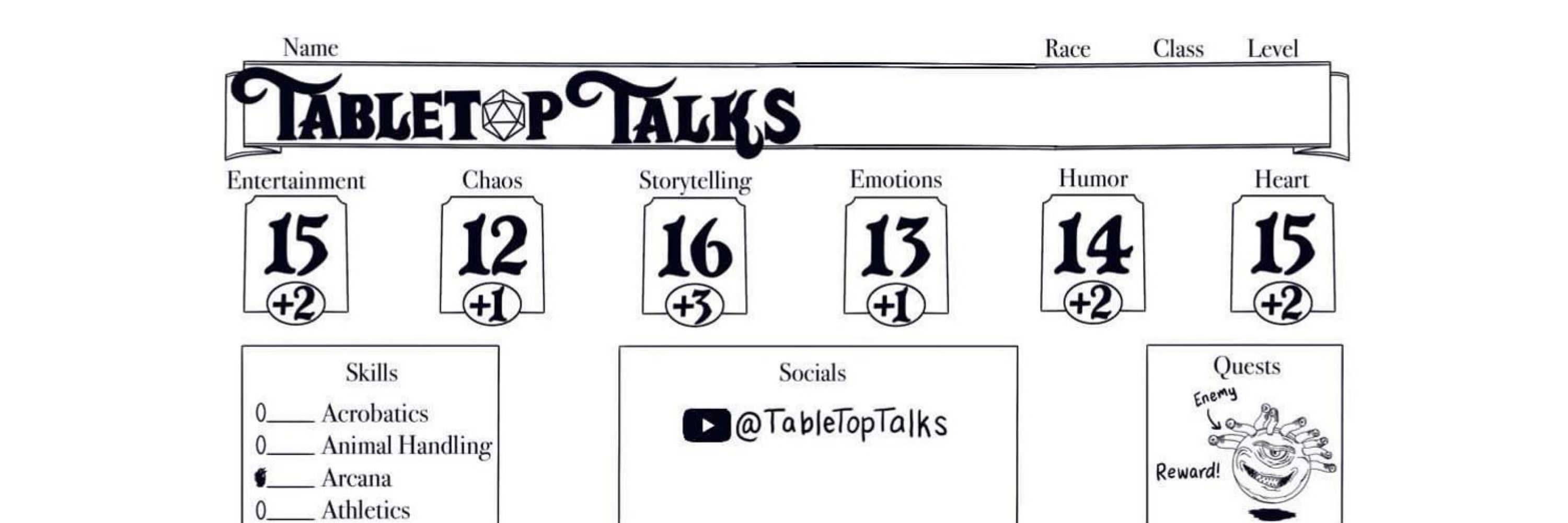TableTop Talks