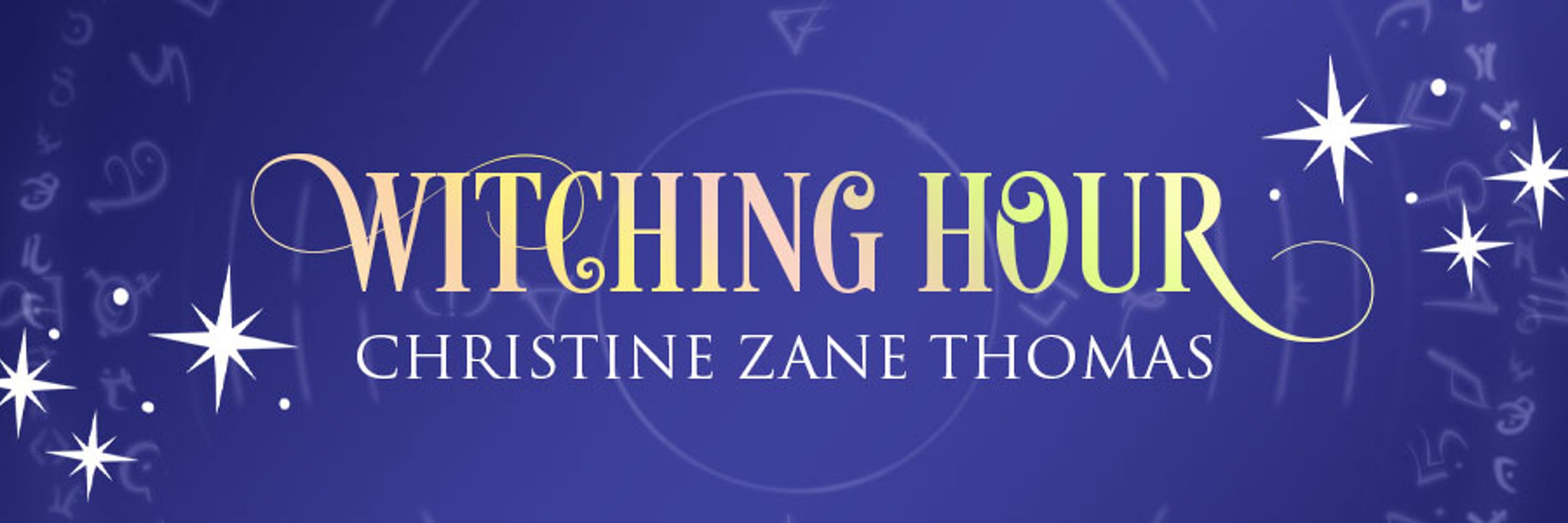 Author Christine Zane Thomas