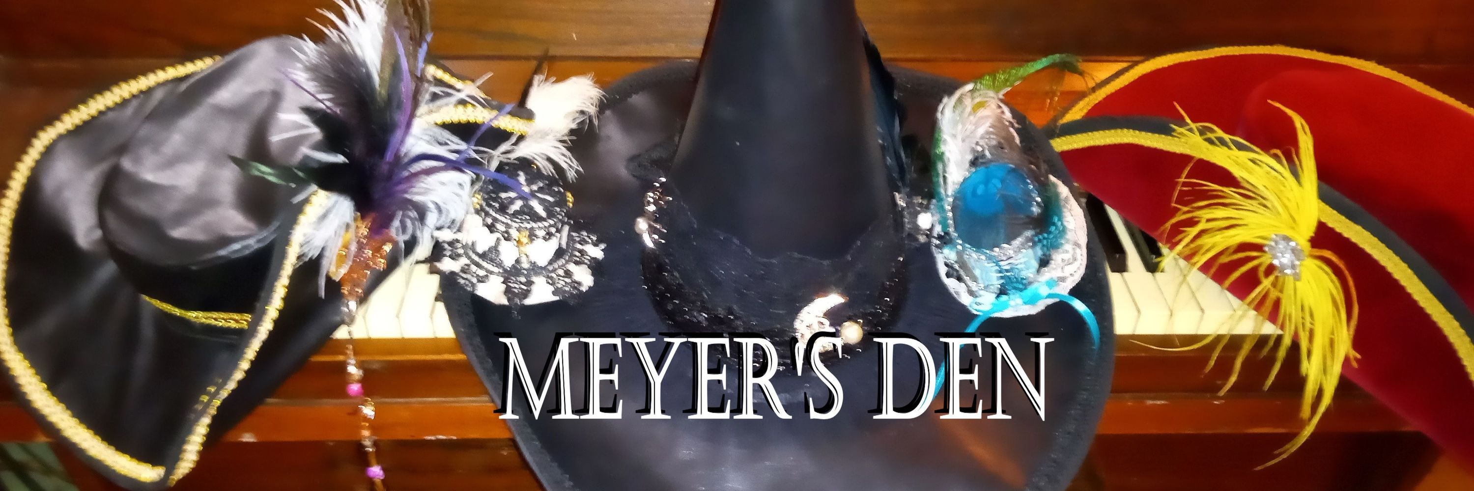 Meyer's Den, Garb, Hats and Art, call me Hooman!