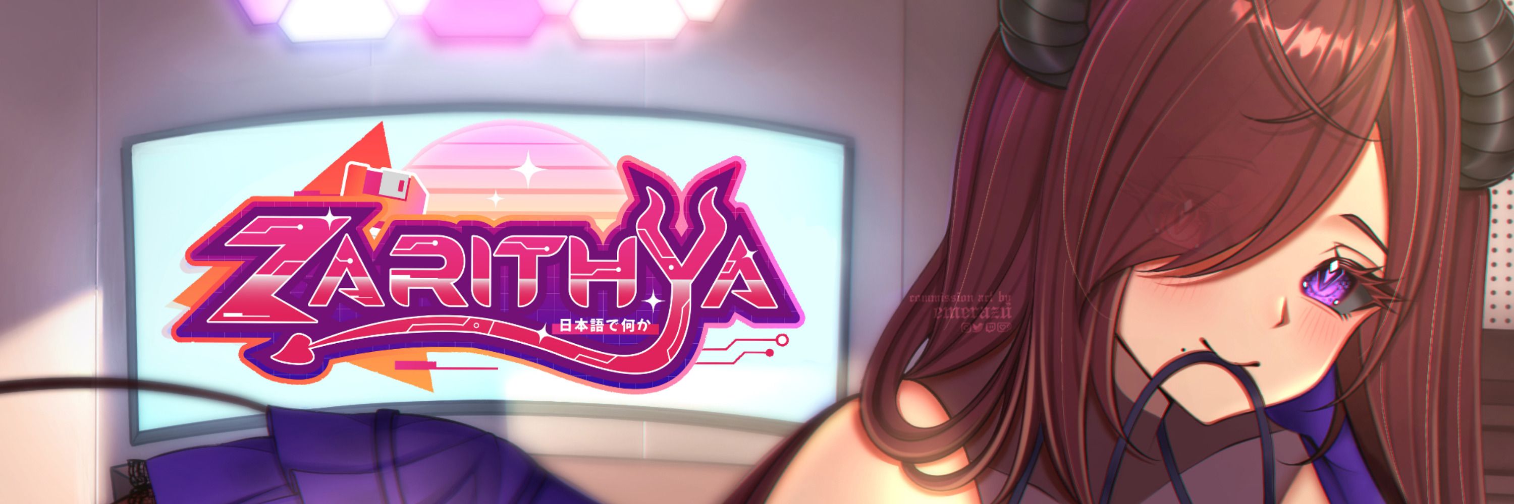 Zarithya😈💻 | Streamin' Demon VTuber
